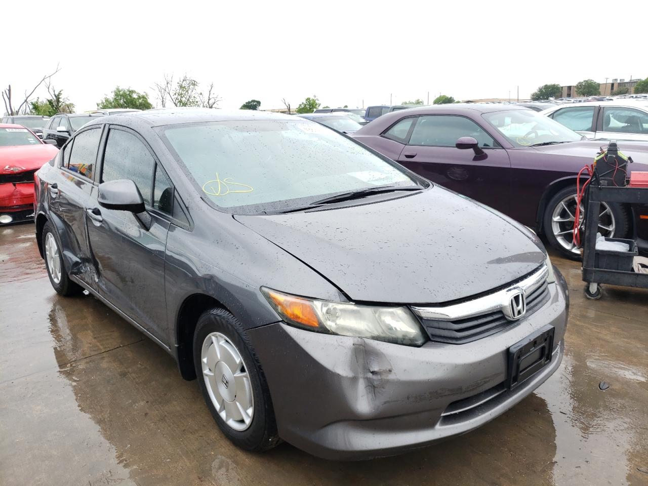 HONDA CIVIC HF 2012 with VIN 2HGFB2F64CH520019 - Photo from auction