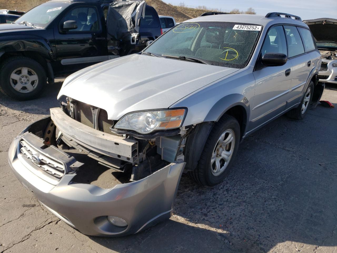 Photo 2 from auction – 2007 SUBARU LEGACY OUT with VIN 4S4BP61C376340018