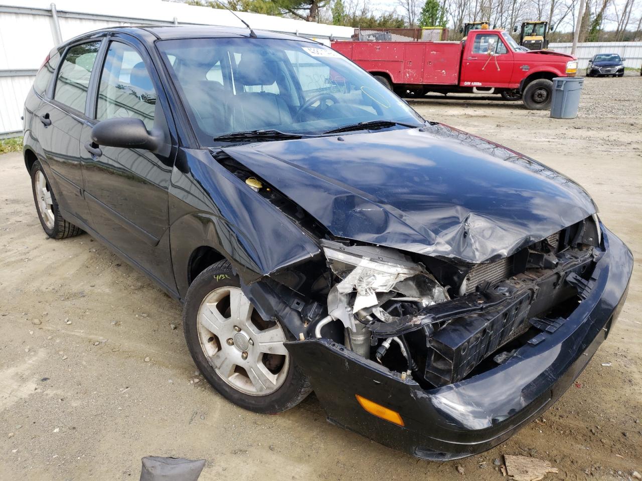 FORD FOCUS ZX5 2007 with VIN 1FAHP37N77W338994 - Photo from auction