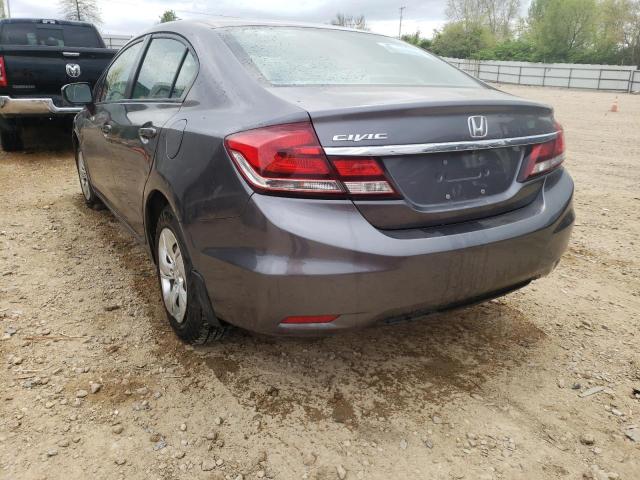 Photo 3 from auction – 2015 HONDA CIVIC LX with VIN 19XFB2F55FE105264