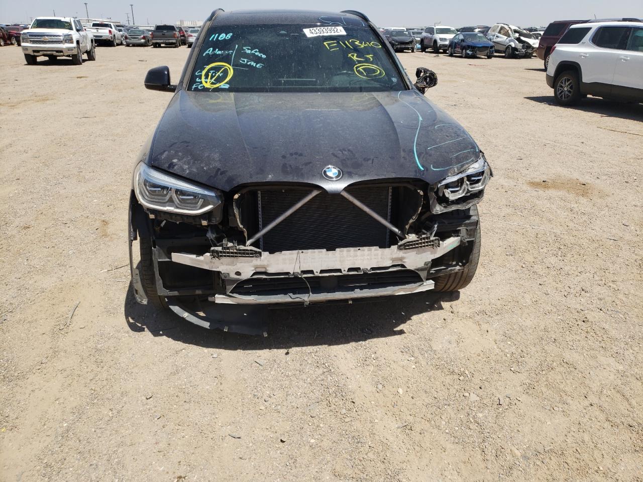 Photo 9 from auction – 2019 BMW X3 XDRIVE3 with VIN 5UXTR9C54KLE11340