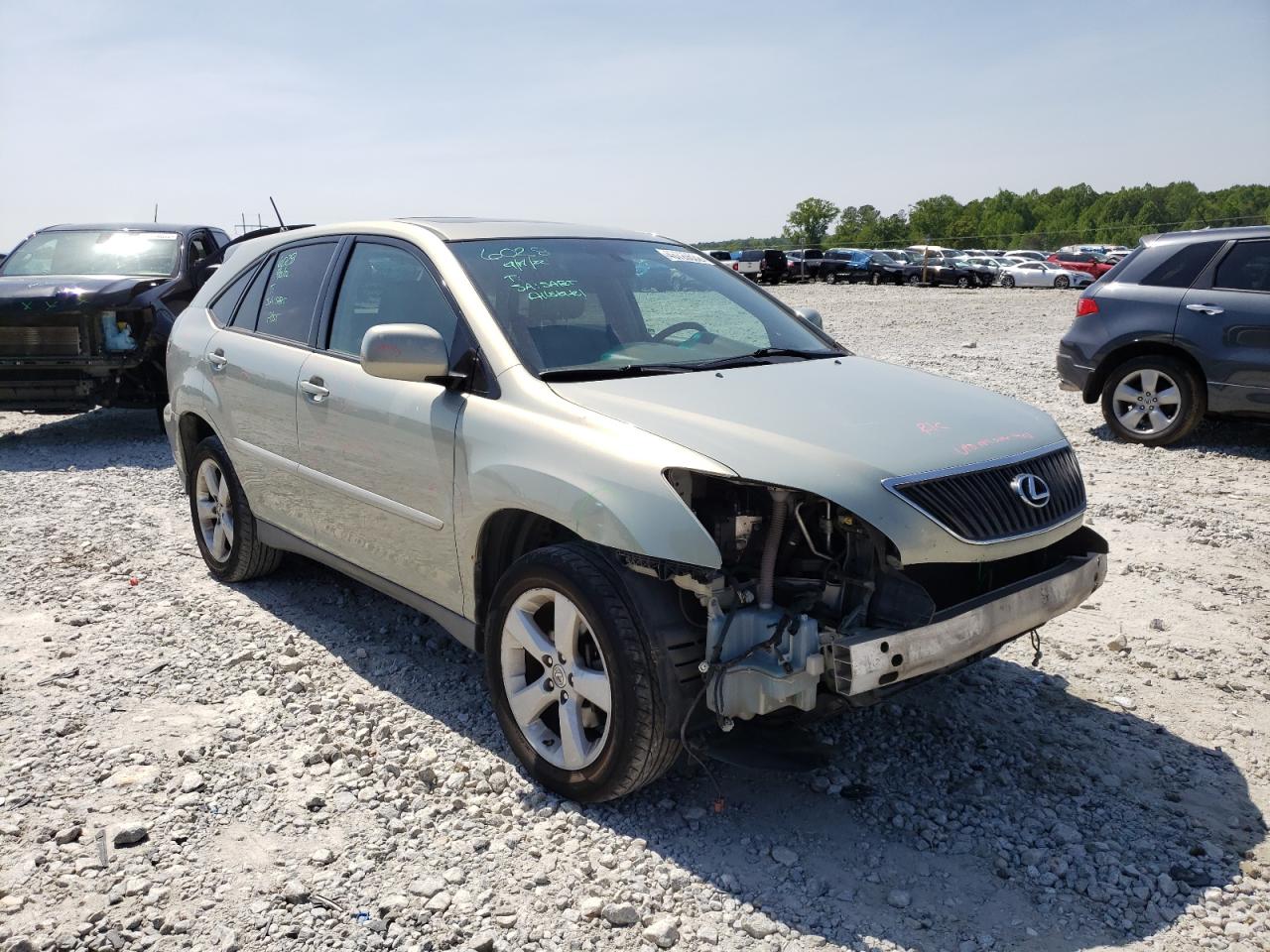 LEXUS RX 350 2007 with VIN 2T2GK31U77C022908 - Photo from auction