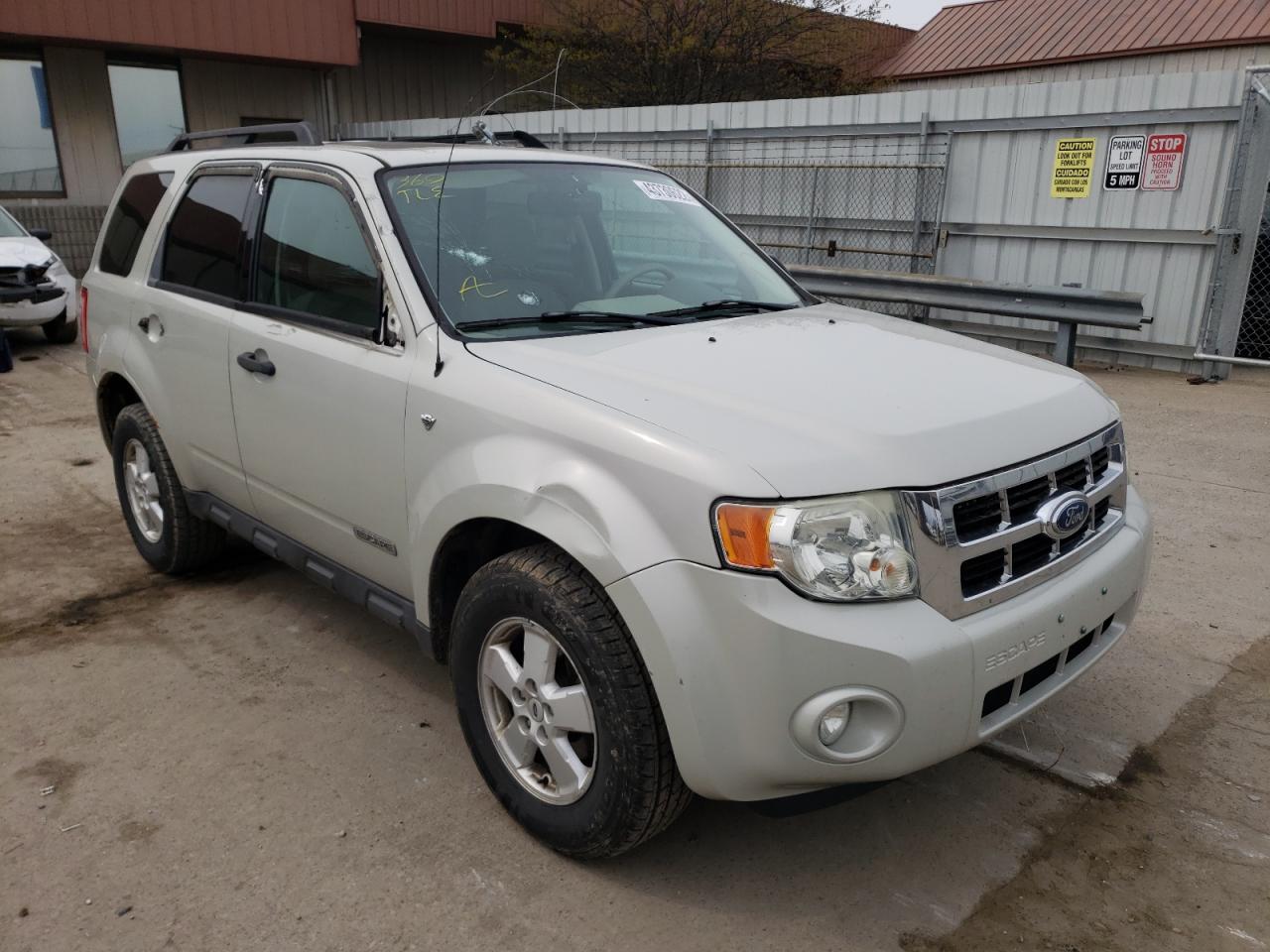 Photo 1 from auction – 2008 FORD ESCAPE XLT with VIN 1FMCU03188KA14634