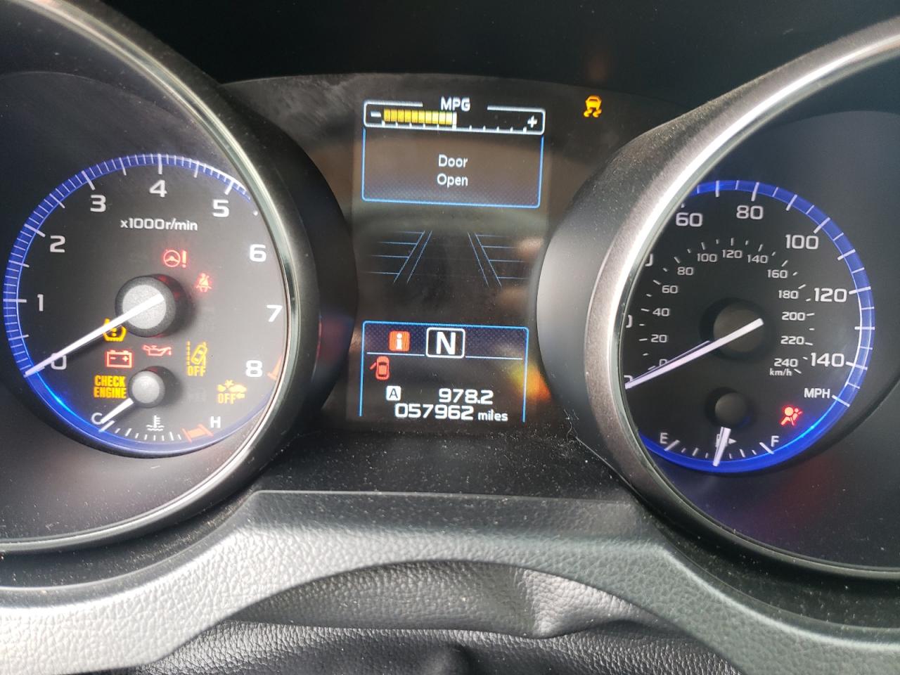 Photo 8 from auction – 2019 SUBARU OUTBACK 2. with VIN 4S4BSAHC4K3295902