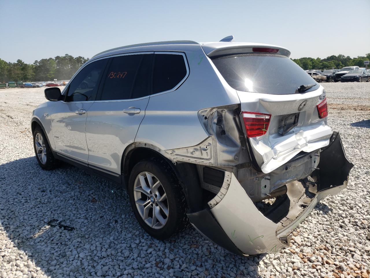 Photo 3 from auction – 2011 BMW X3 XDRIVE3 with VIN 5UXWX7C51BLT78365