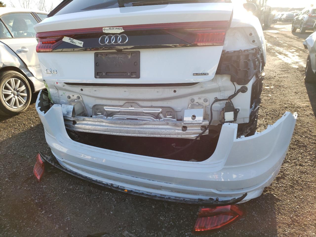 Photo 9 from auction – 2021 AUDI Q8 PRESTIG with VIN WA1FVAF18MD013332