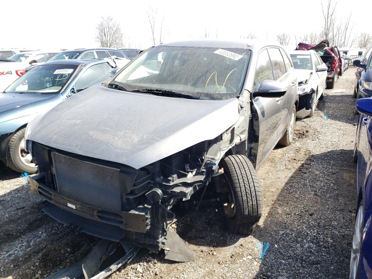 Photo 2 from auction – 2016 KIA SORENTO LX with VIN 5XYPGDA34GG020749