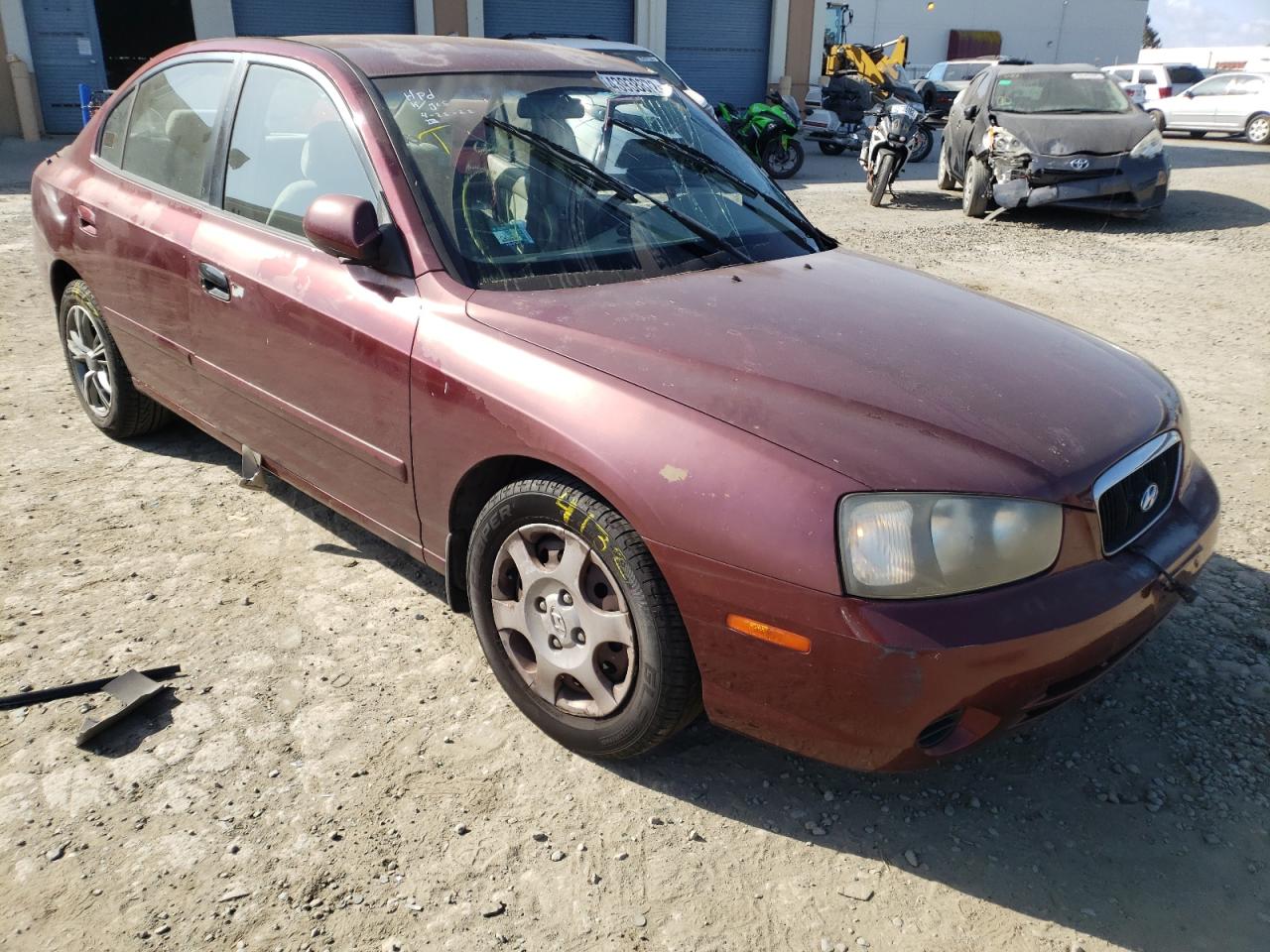 Photo 1 from auction – 2001 HYUNDAI ELANTRA GL with VIN KMHDN45D41U053375