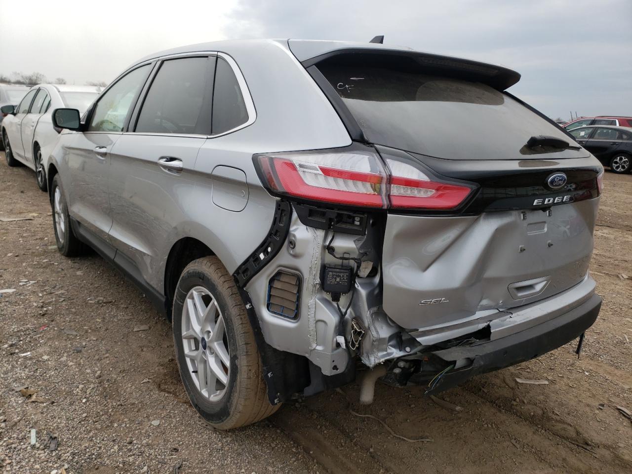 Photo 3 from auction – 2021 FORD EDGE SEL with VIN 2FMPK3J93MBA15986