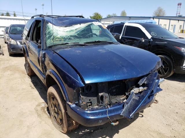 CHEVROLET BLAZER 2004 with VIN 1GNCT18X74K136736 - Photo from auction