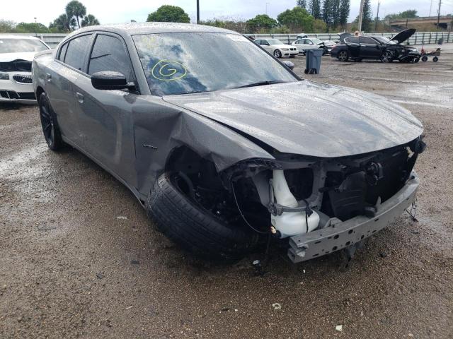 DODGE CHARGER R/ 2018 with VIN 2C3CDXCT9JH135897 - Photo from auction