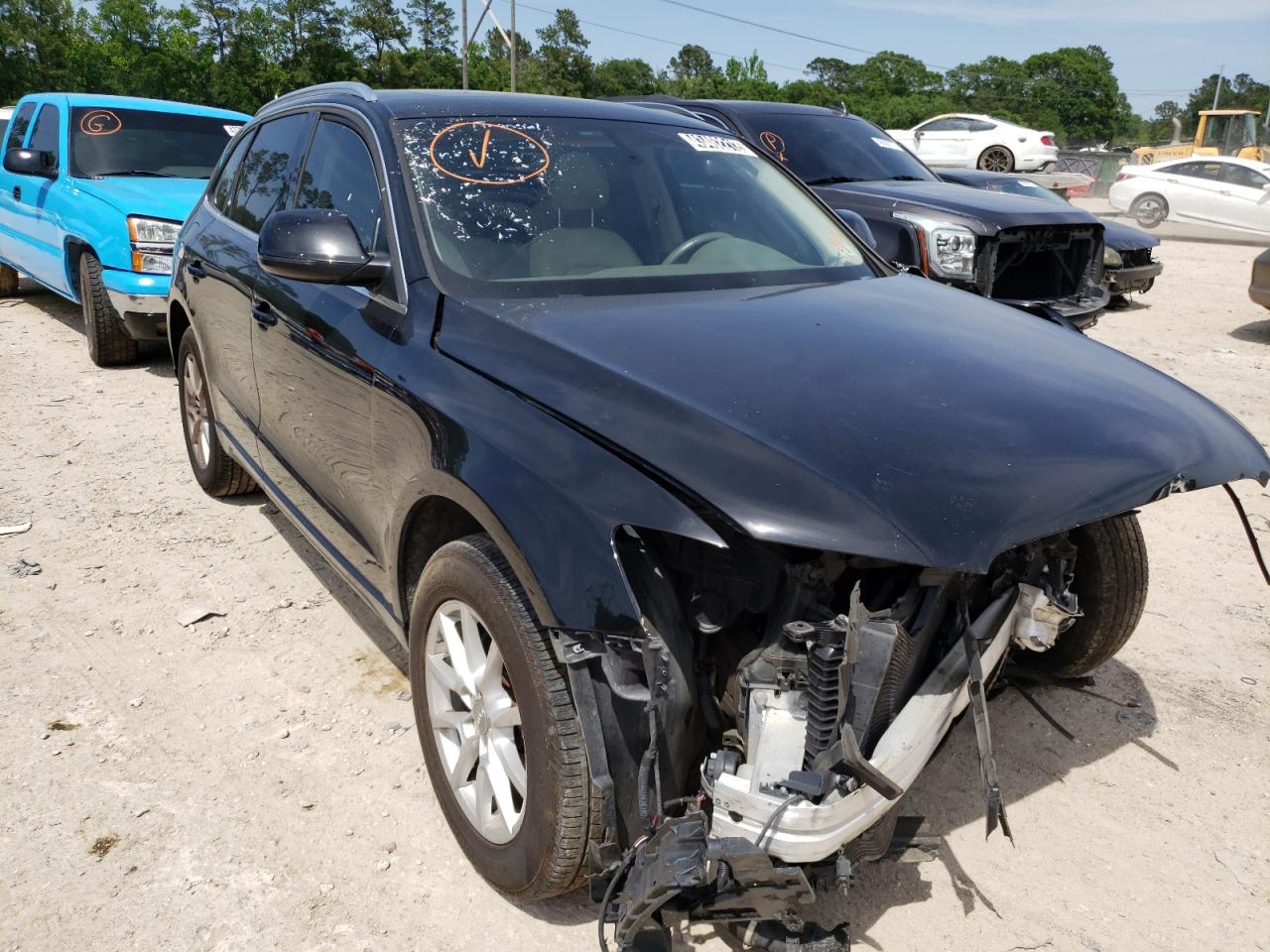 AUDI Q5 PREMIUM 2012 with VIN WA1LFAFP4CA134363 - Photo from auction