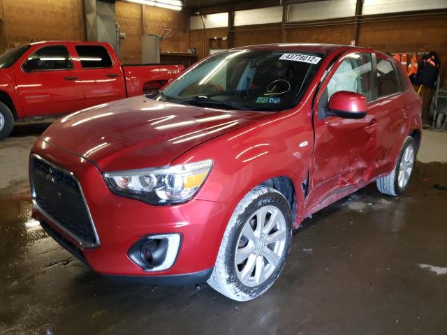 Photo 2 from auction – 2015 MITSUBISHI OUTLANDER with VIN 4A4AR4AU4FE027807
