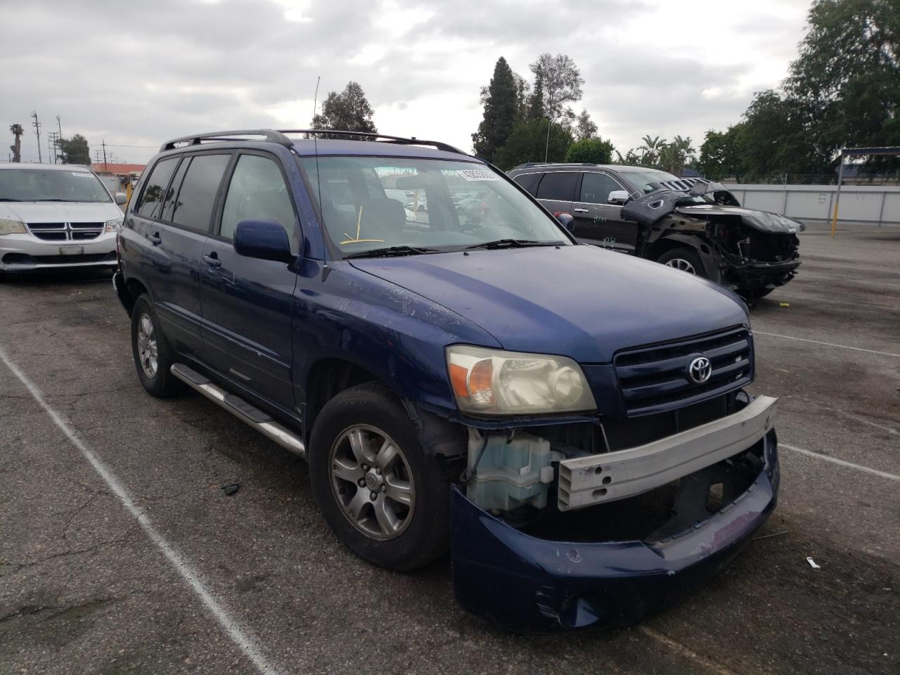 TOYOTA HIGHLANDER 2004 with VIN JTEDP21A840023009 - Photo from auction