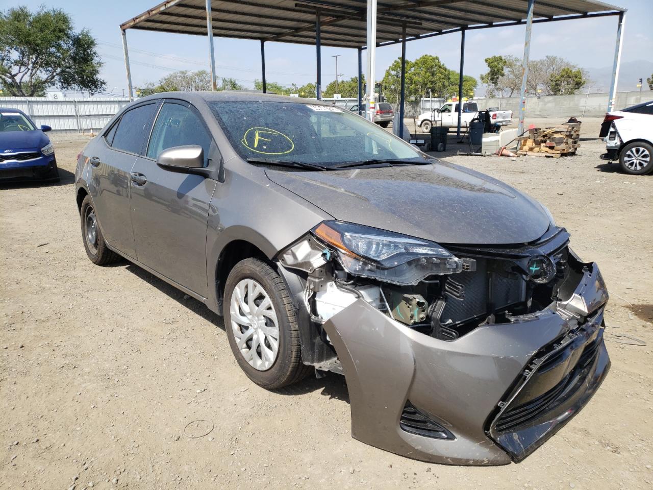 Photo 1 from auction – 2018 TOYOTA COROLLA L with VIN 5YFBURHE8JP842593