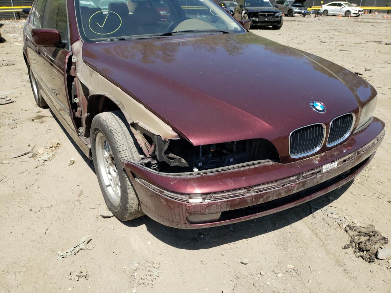 Photo 9 from auction – 1997 BMW 528 I AUTO with VIN WBADD6320VBW28655
