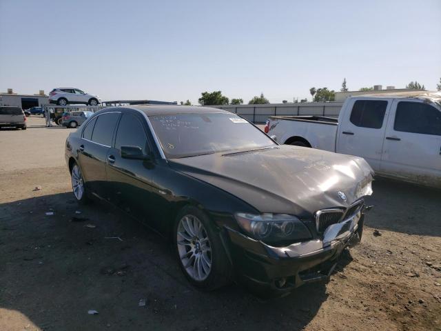 BMW 750 2007 with VIN WBAHN835X7DT68437 - Photo from auction