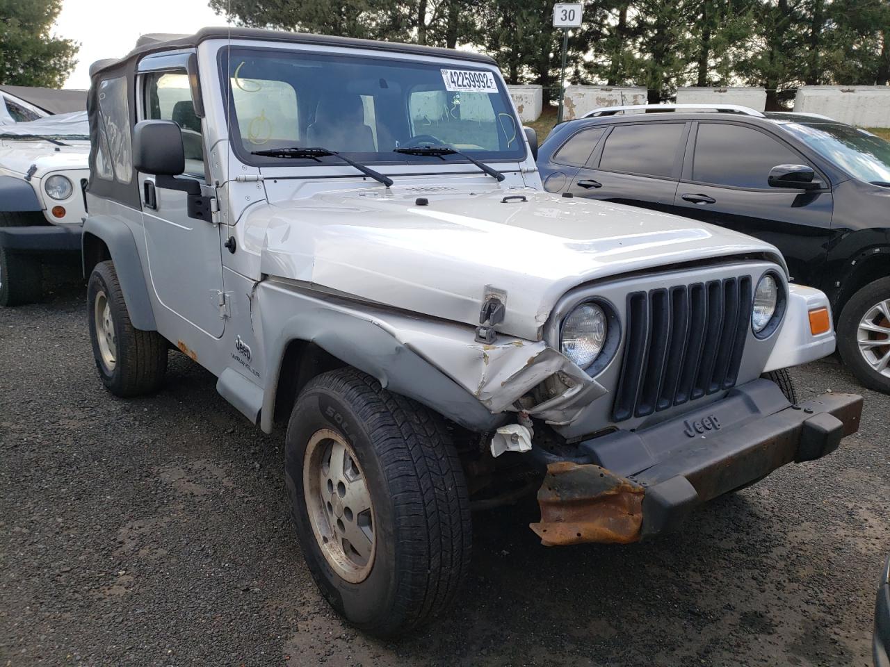 JEEP WRANGLER / 2006 with VIN 1J4FA29126P729402 - Photo from auction