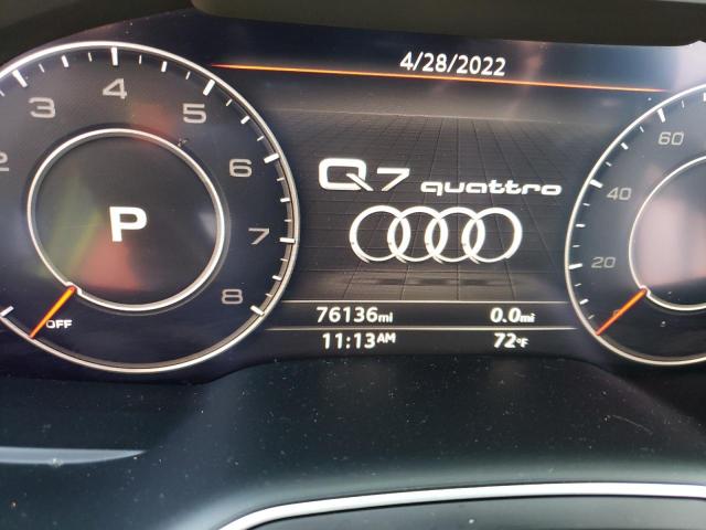 Photo 8 from auction – 2017 AUDI Q7 PREMIUM with VIN WA1LAAF73HD036297