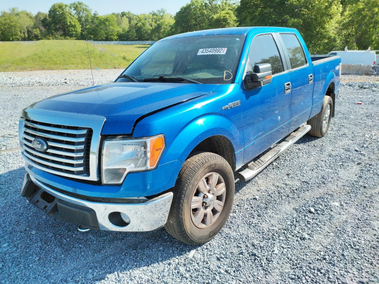 Photo 2 from auction – 2011 FORD F150 SUPER with VIN 1FTFW1EFXBFC20984
