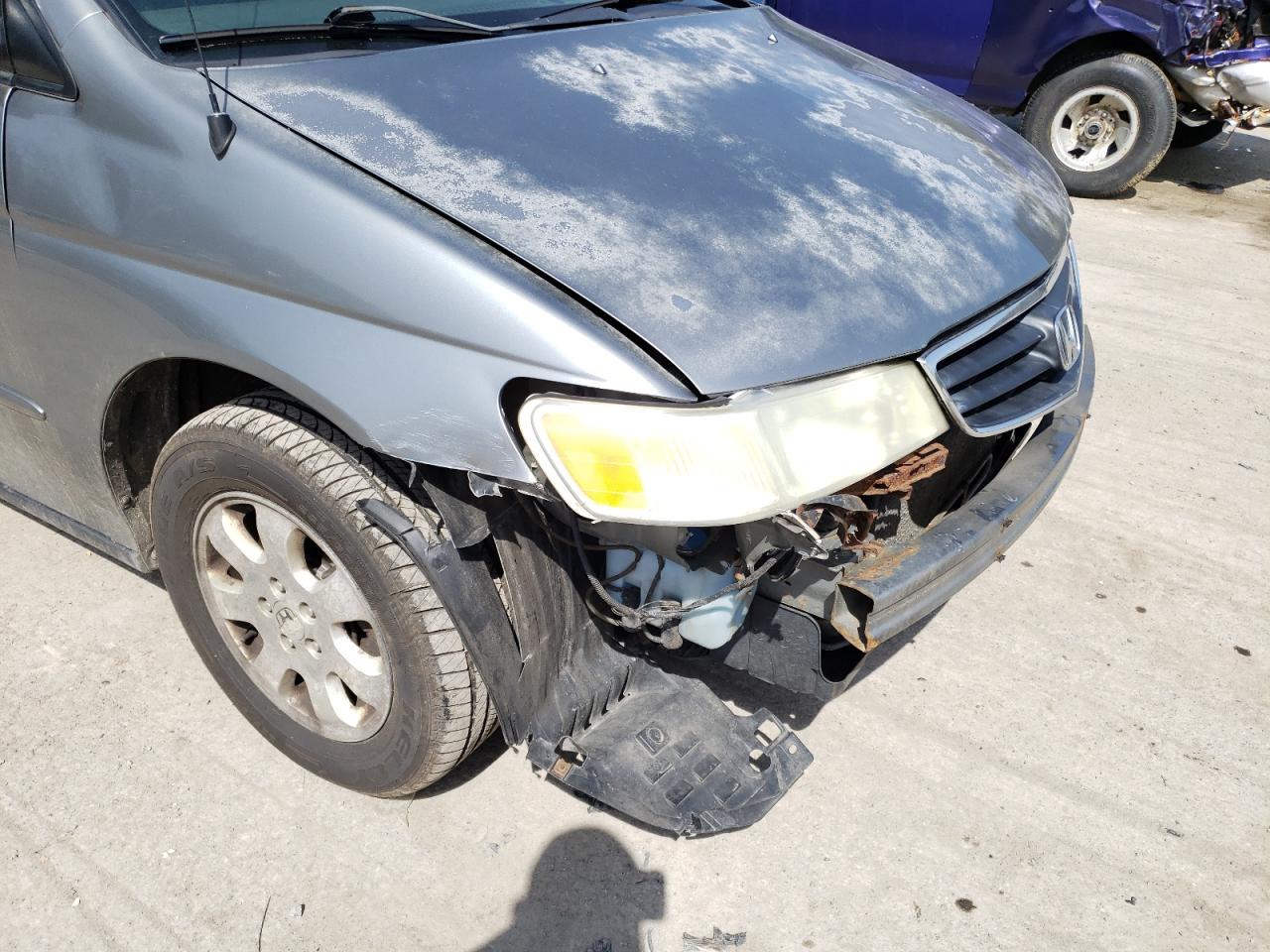 Photo 9 from auction – 2002 HONDA ODYSSEY EX with VIN 2HKRL18642H537733