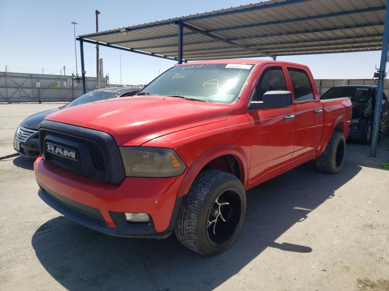 Photo 2 from auction – 2012 DODGE RAM 1500 S with VIN 1C6RD7KT6CS319477