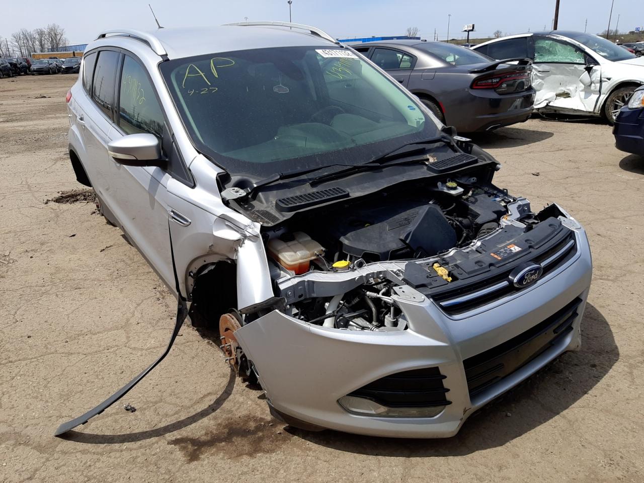 FORD ESCAPE TIT 2015 with VIN 1FMCU0JX3FUA37473 - Photo from auction