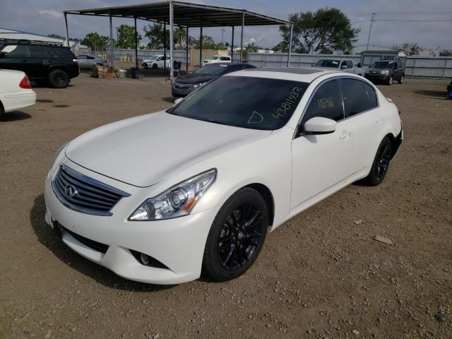 Photo 2 from auction – 2012 INFINITI G37 BASE with VIN JN1CV6AP6CM629713