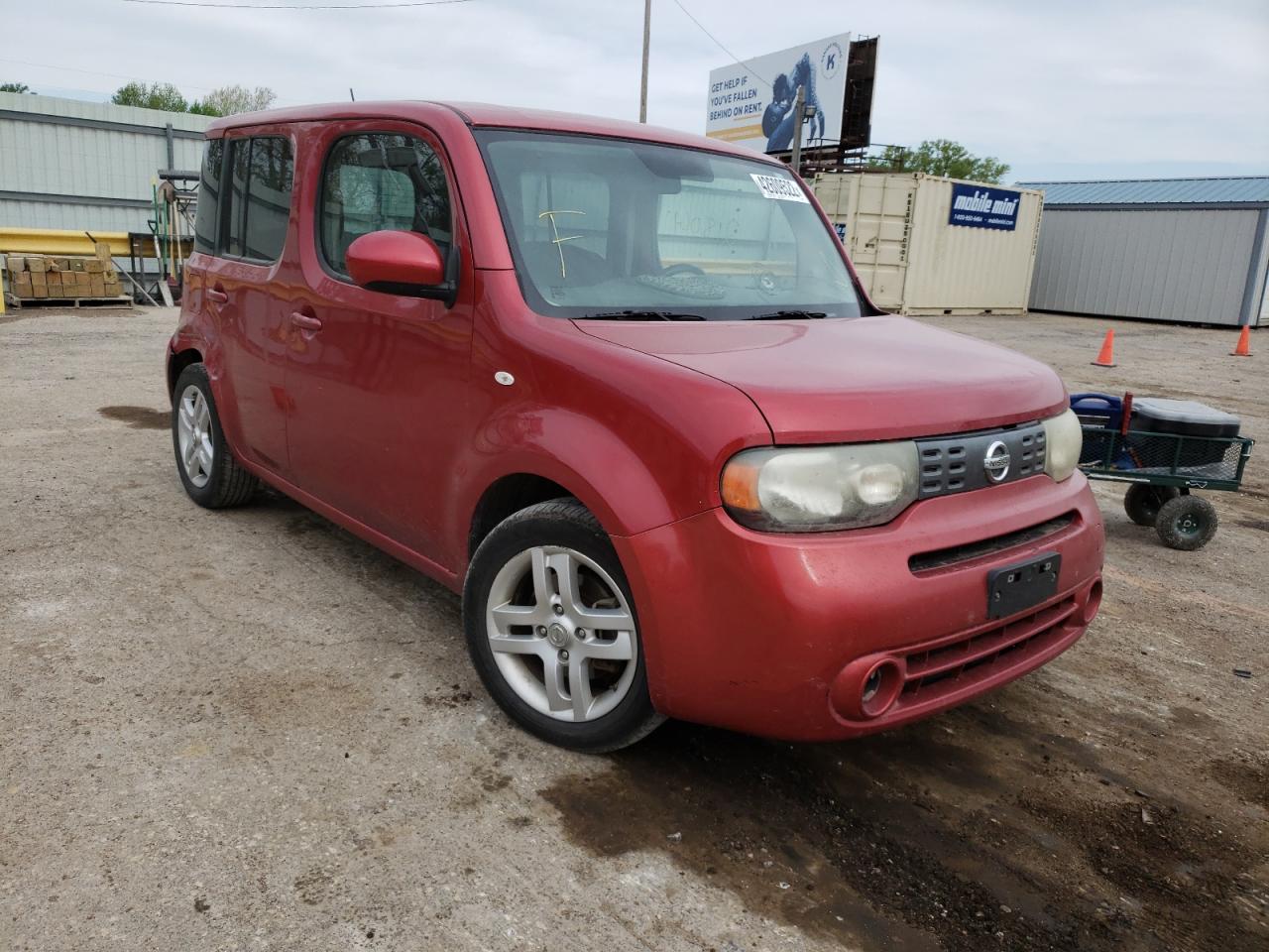 NISSAN CUBE BASE 2009 with VIN JN8AZ28R79T120936 - Photo from auction