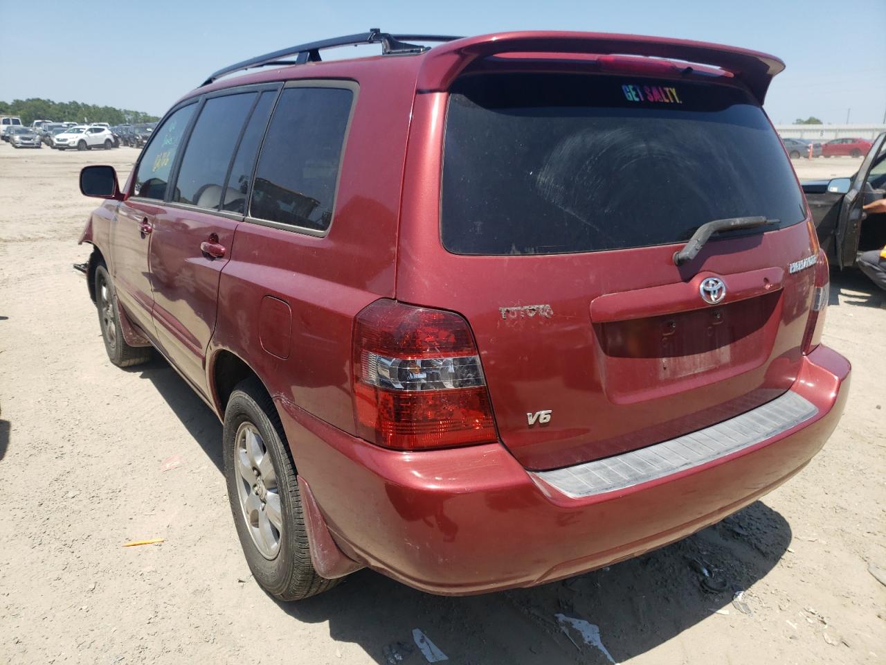 Photo 3 from auction – 2007 TOYOTA HIGHLANDER with VIN JTEGP21A970134301