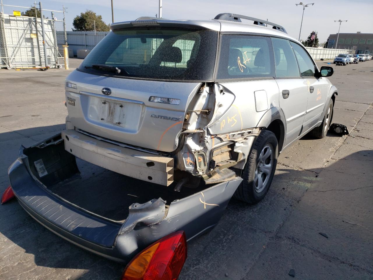 Photo 4 from auction – 2007 SUBARU LEGACY OUT with VIN 4S4BP61C376340018