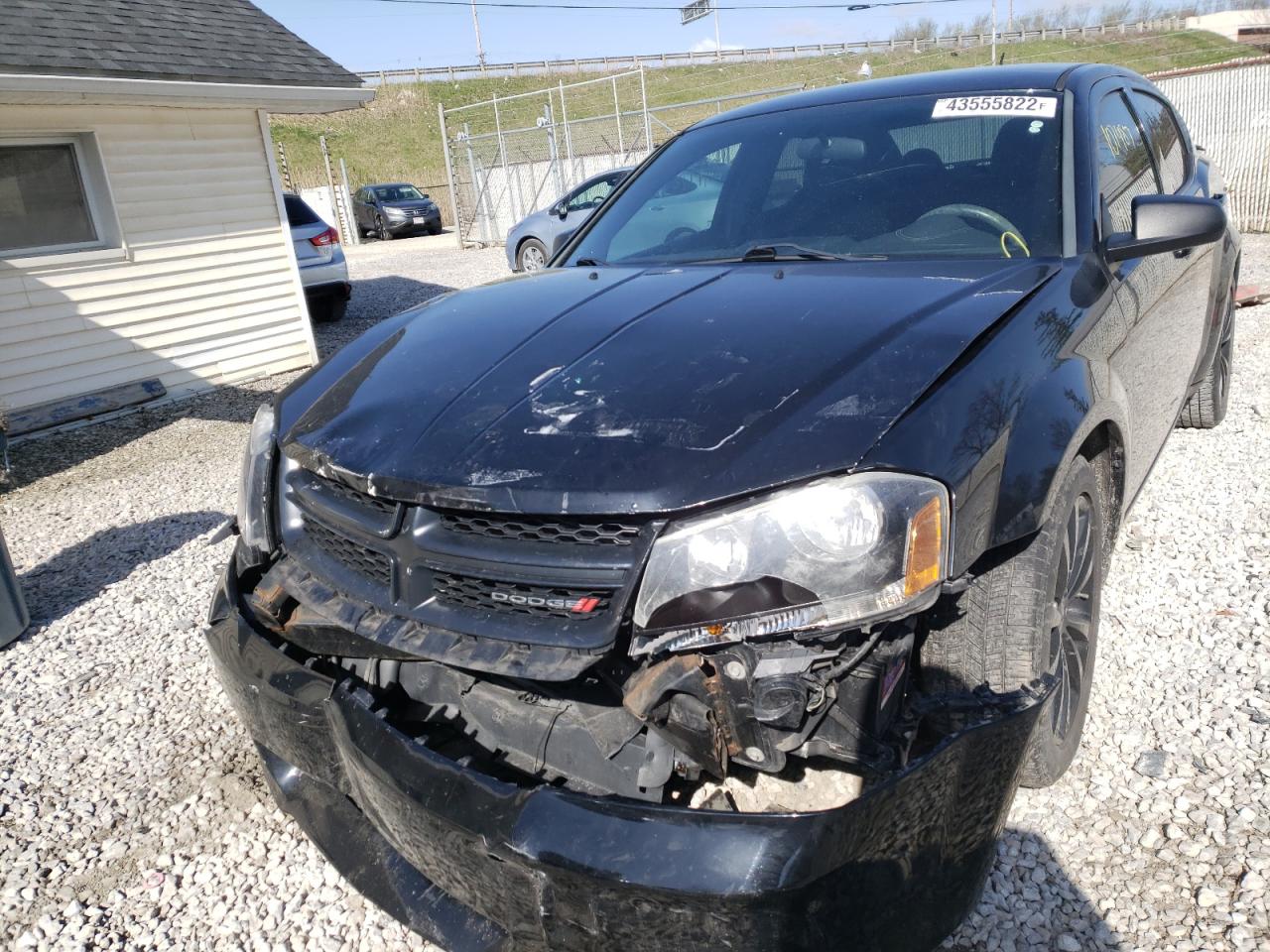 Photo 9 from auction – 2014 DODGE AVENGER SE with VIN 1C3CDZAB1EN130521