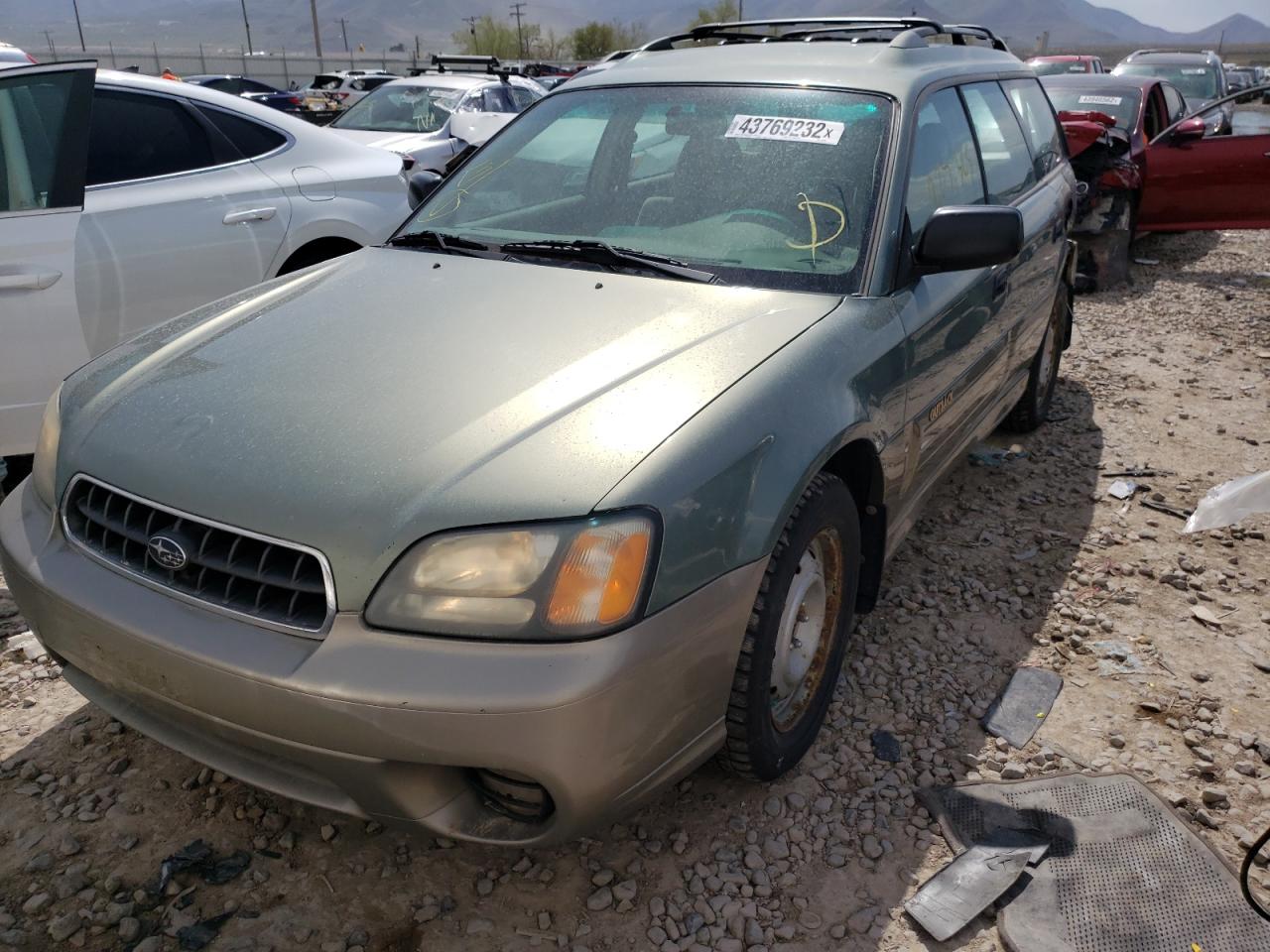 Photo 2 from auction – 2003 SUBARU LEGACY OUT with VIN 4S3BH675837660529