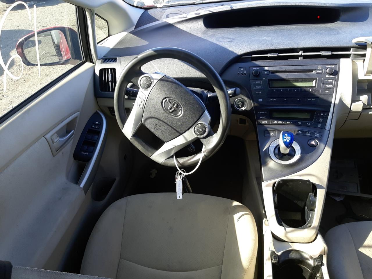 Photo 9 from auction – 2010 TOYOTA PRIUS with VIN JTDKN3DU8A5183791