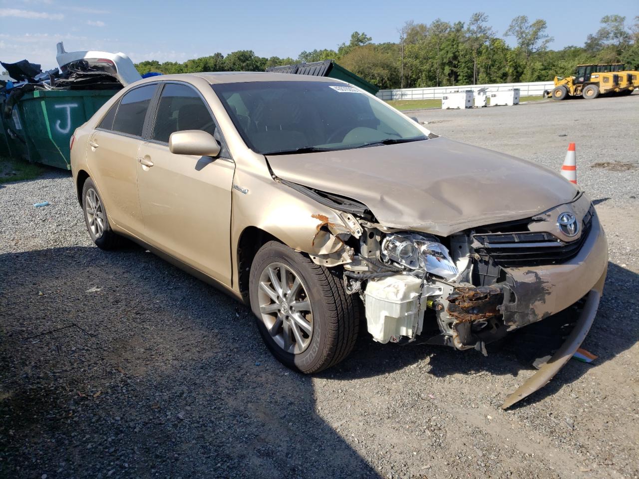 TOYOTA CAMRY HYBR 2011 with VIN 4T1BB3EK2BU133283 - Photo from auction