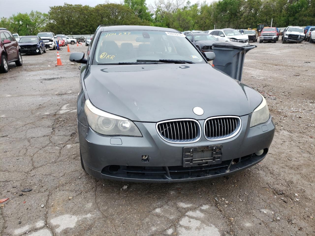 Photo 9 from auction – 2007 BMW 525 I with VIN WBANE53547CY04237