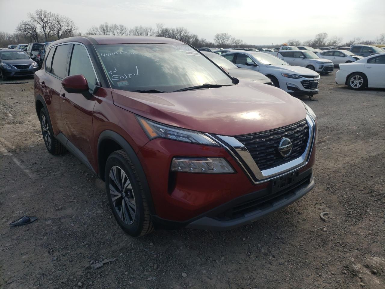 NISSAN ROGUE SV 2021 with VIN 5N1AT3BB3MC746292 - Photo from auction