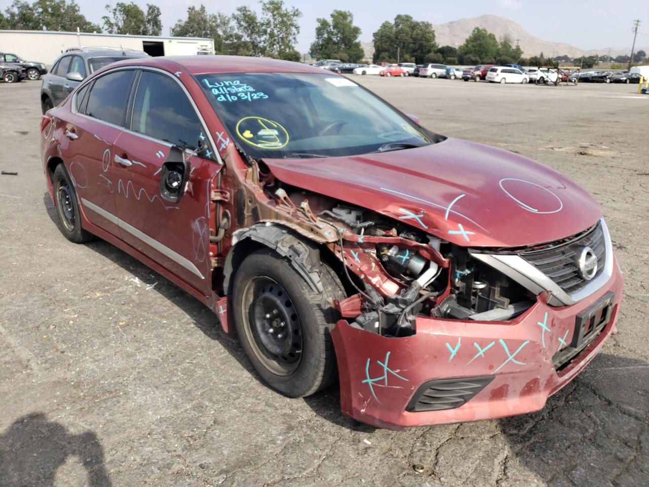 NISSAN ALTIMA 2.5 2016 with VIN 1N4AL3AP4GC147543 - Photo from auction