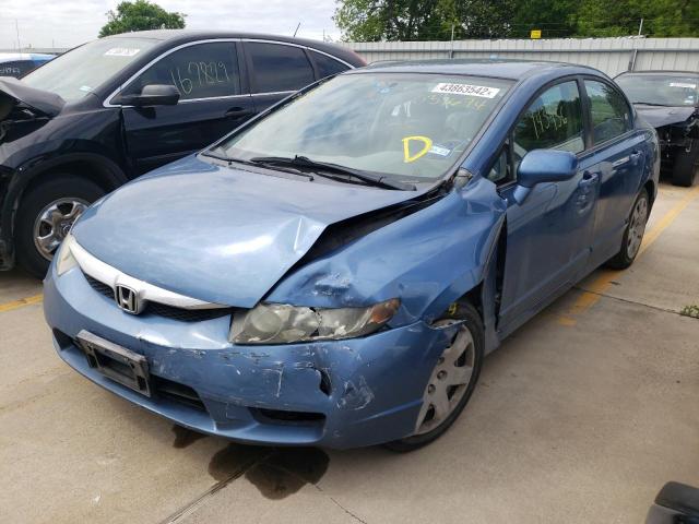 Photo 2 from auction – 2011 HONDA CIVIC LX with VIN 19XFA1F52BE037674