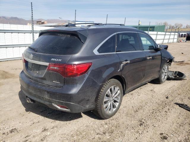 Photo 4 from auction – 2014 ACURA MDX TECHNO with VIN 5FRYD4H41EB027916