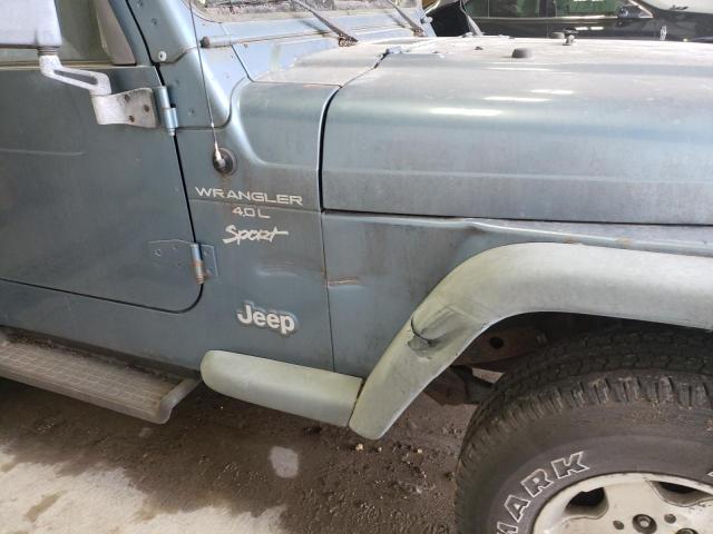 Photo 9 from auction – 1999 JEEP WRANGLER / with VIN 1J4FY19S2XP458891