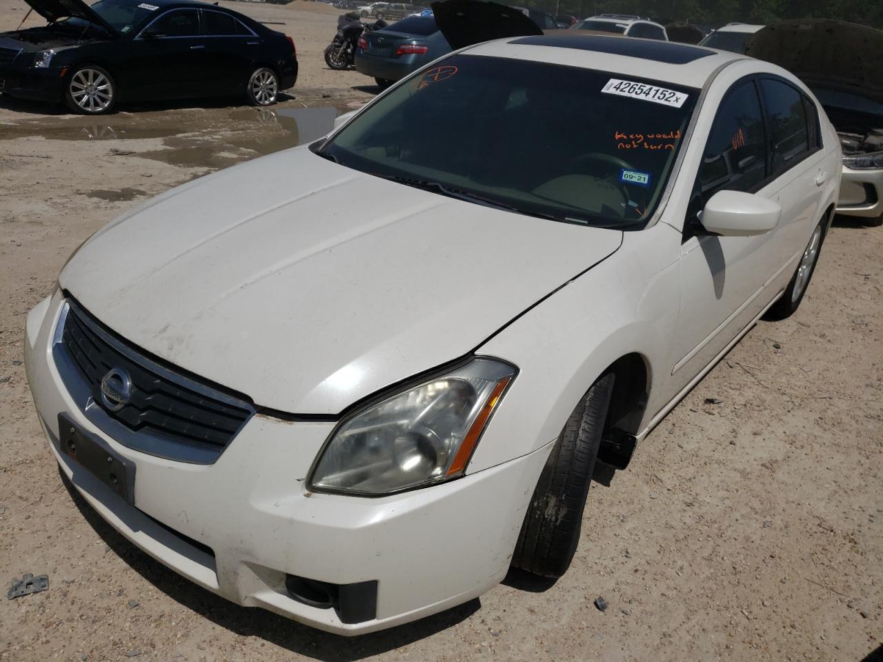 Photo 2 from auction – 2007 NISSAN MAXIMA SE with VIN 1N4BA41E47C817719
