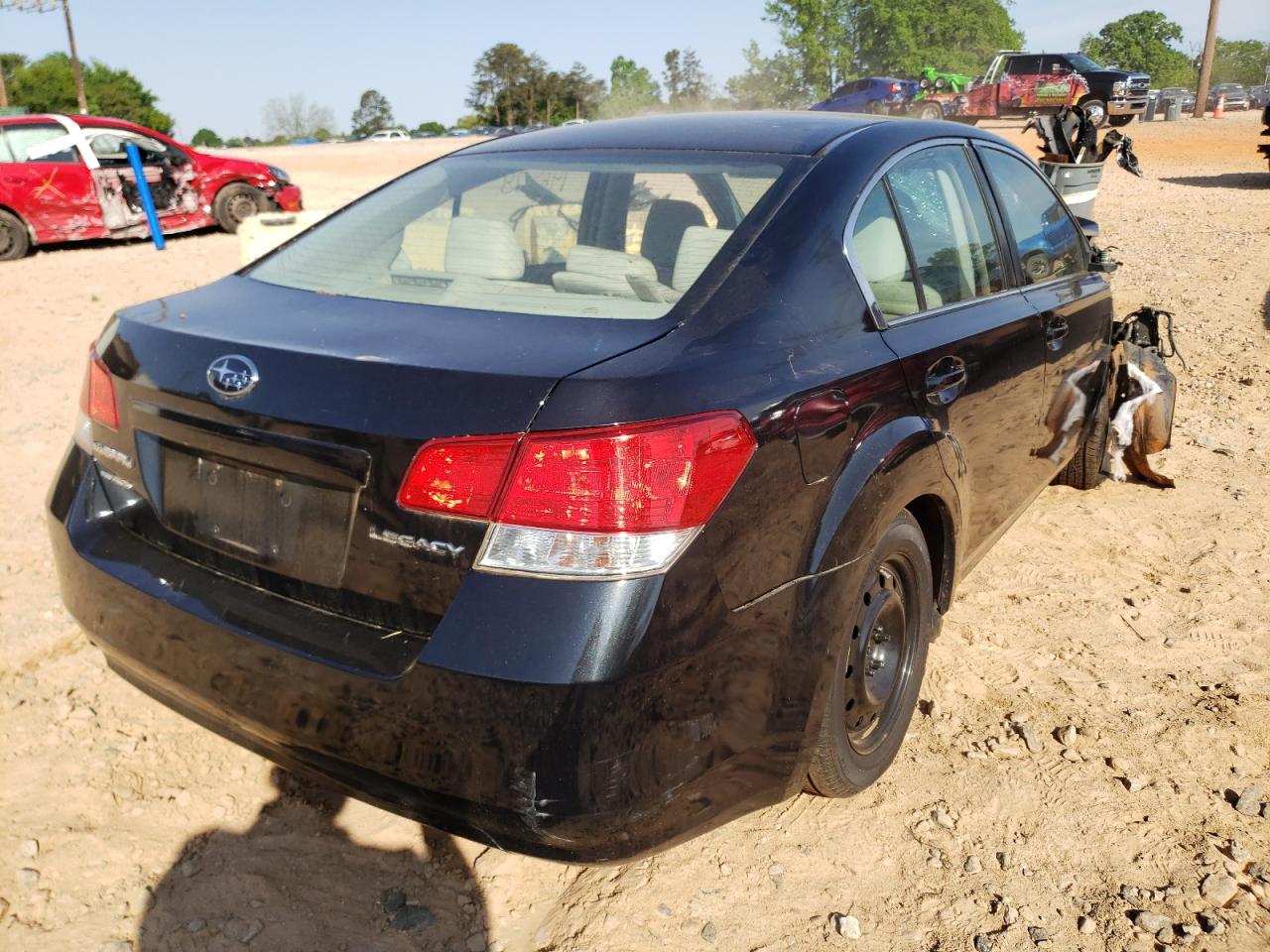 Photo 4 from auction – 2011 SUBARU LEGACY 2.5 with VIN 4S3BMBA68B3213100