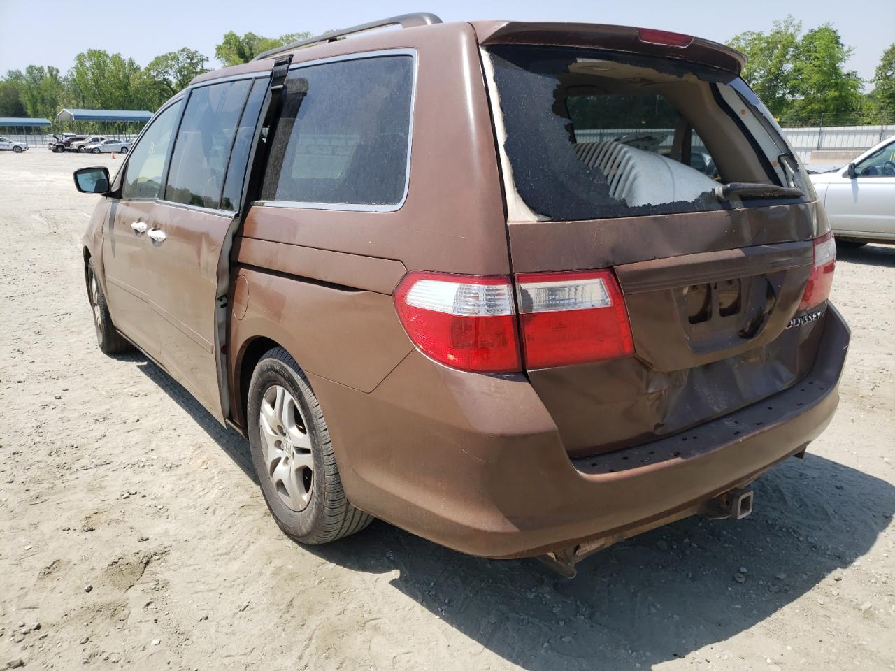 Photo 3 from auction – 2005 HONDA ODYSSEY EX with VIN 5FNRL38495B413678