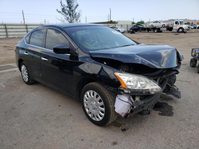 NISSAN SENTRA S 2015 with VIN 3N1AB7AP8FY213931 - Photo from auction