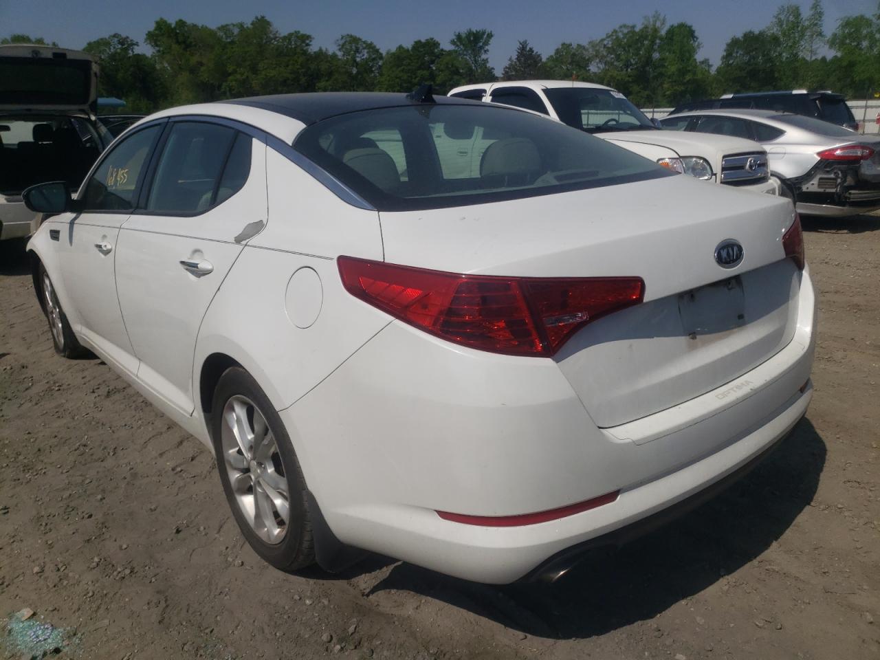 Photo 3 from auction – 2012 KIA OPTIMA EX with VIN 5XXGN4A78CG023080