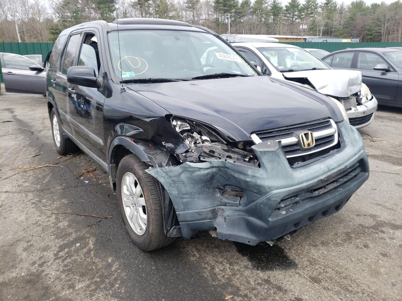 HONDA CR-V EX 2005 with VIN SHSRD78885U321333 - Photo from auction
