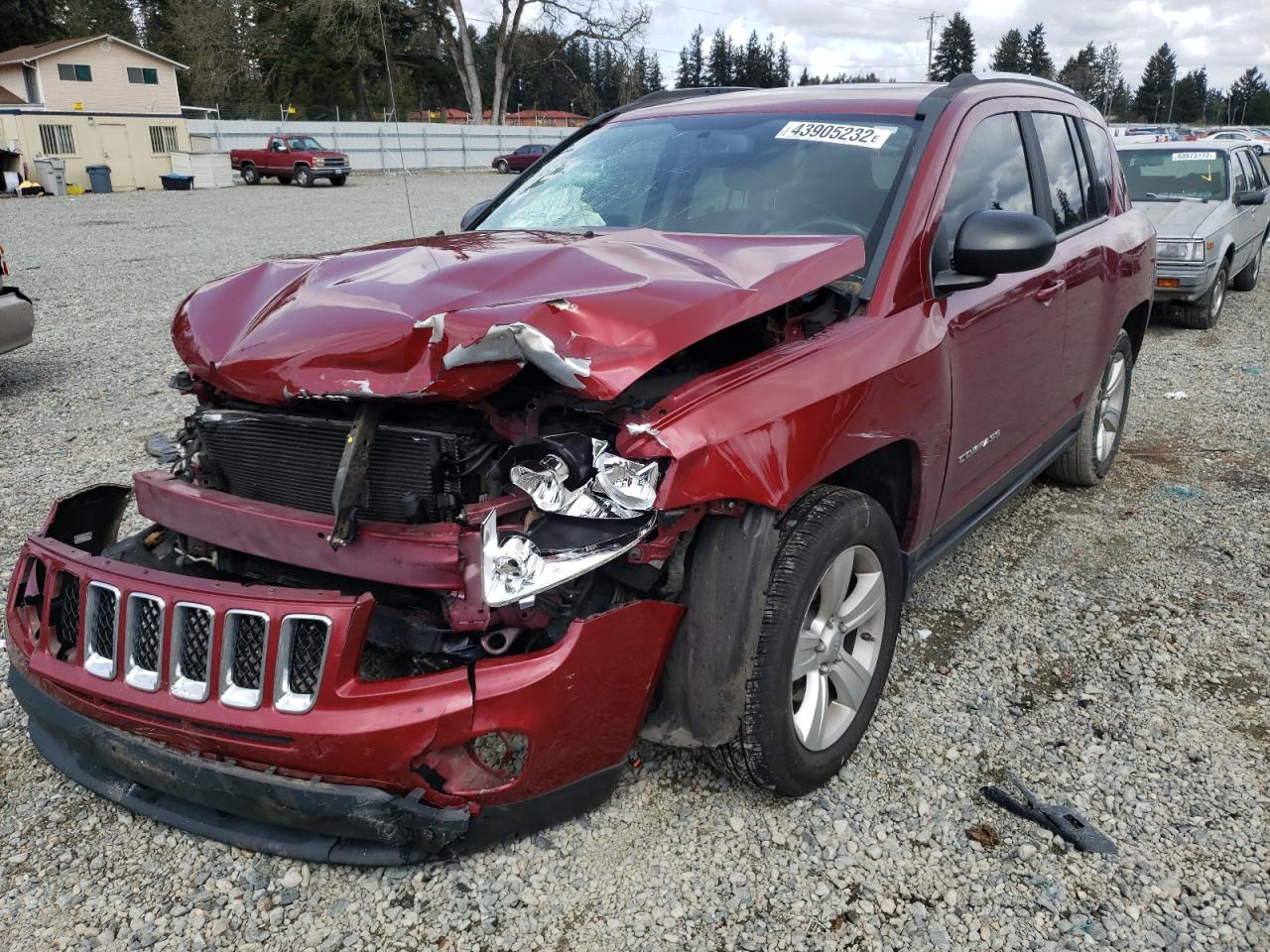 Photo 2 from auction – 2012 JEEP COMPASS LA with VIN 1C4NJCEB8CD662873