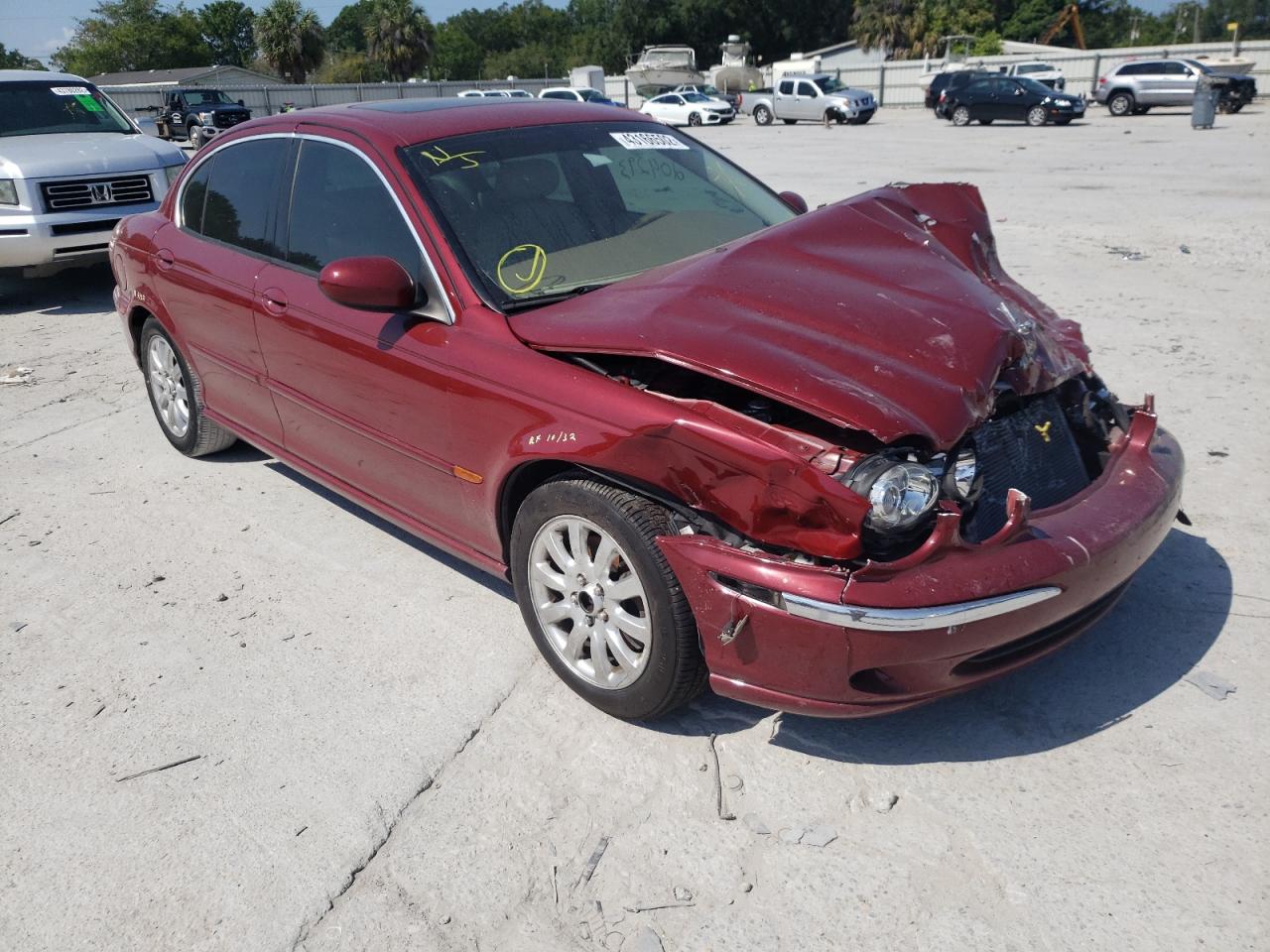 JAGUAR X-TYPE 2.5 2003 with VIN SAJEA51D03XD32733 - Photo from auction