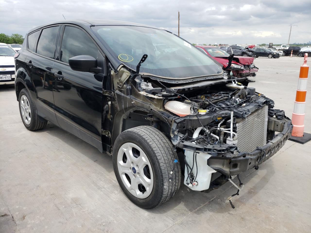 Photo 1 from auction – 2018 FORD ESCAPE S with VIN 1FMCU0F70JUA50456